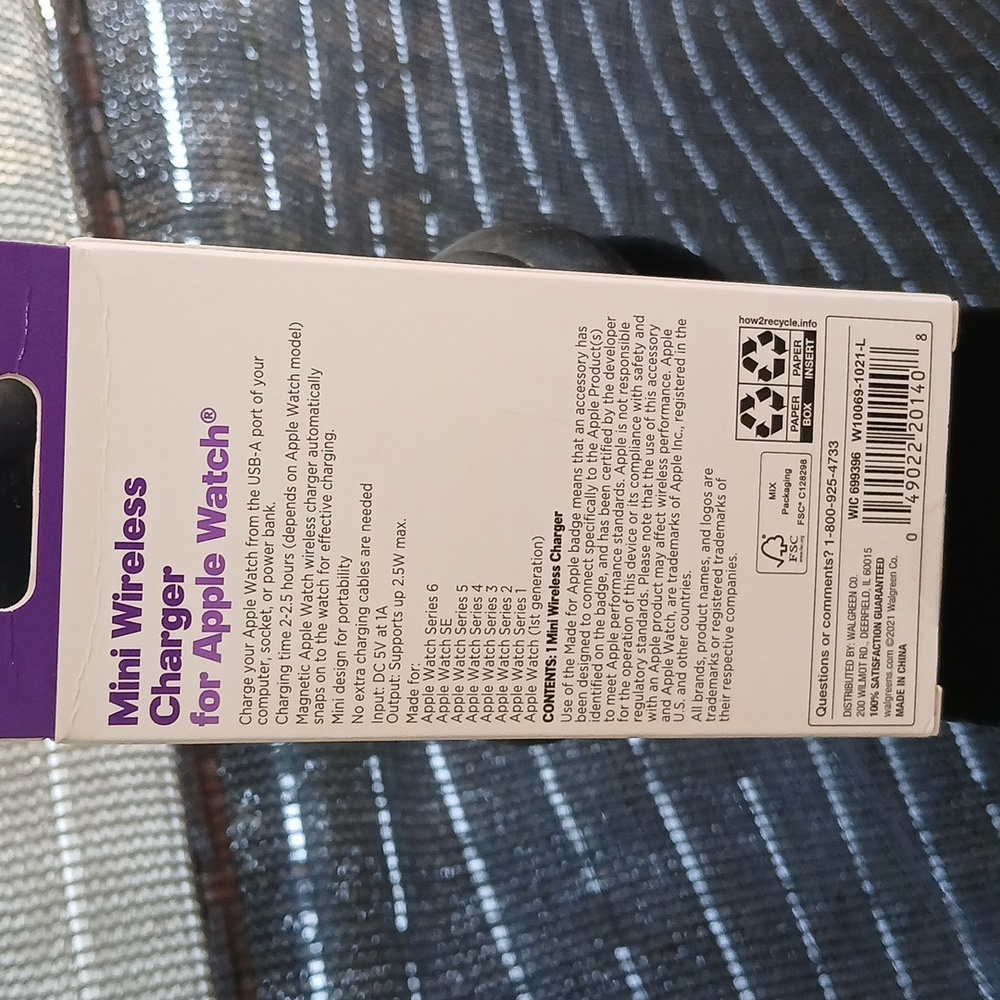 New Infinitive Mini Wireless Charger For Apple Watch - Picture 4 of 4